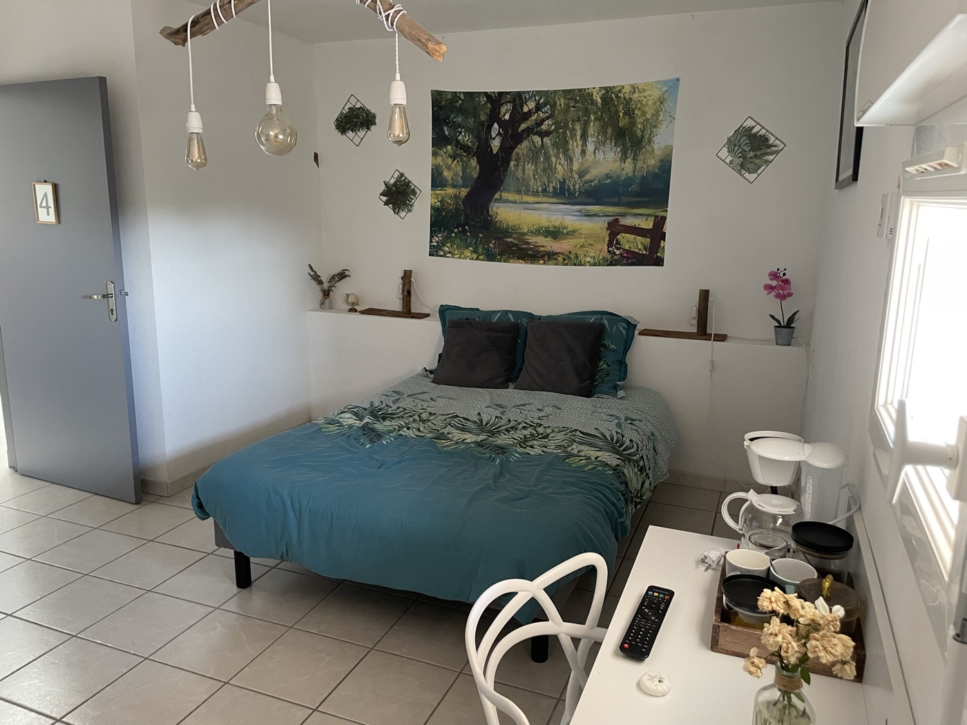 La chambre 2 de l'auberge Chez Tonton